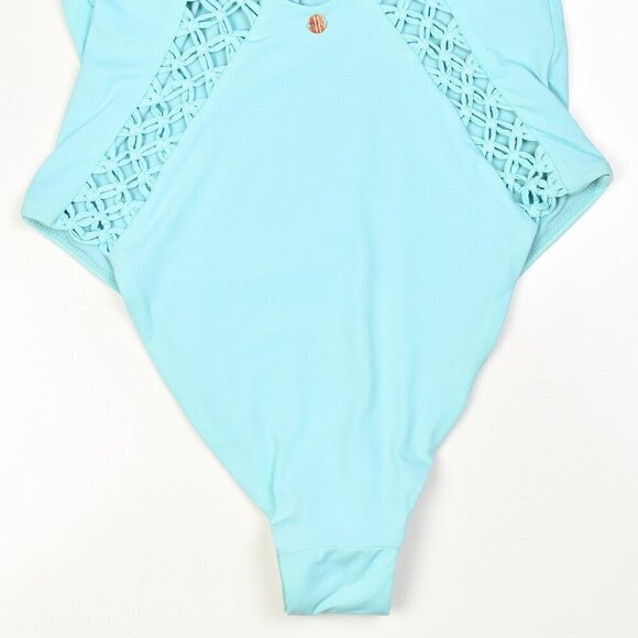 Radio Fiji High-Cut Braided Cheeky One Piece Swimsuit - S - Picture 6 of 9